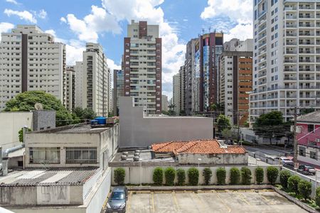 Vista de apartamento à venda com 1 quarto, 50m² em Indianópolis, São Paulo