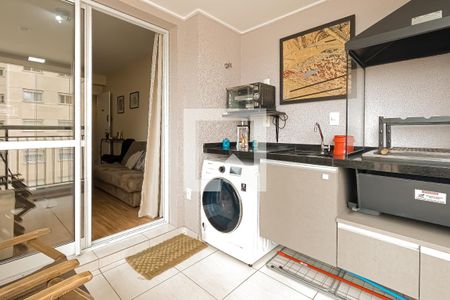 Studio para alugar com 38m², 1 quarto e 1 vaga Studio para alugar com 38m², 1 quarto e 1 vagaVaranda