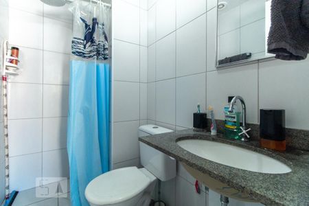 Banheiro de apartamento para alugar com 1 quarto, 33m² em Brás, São Paulo