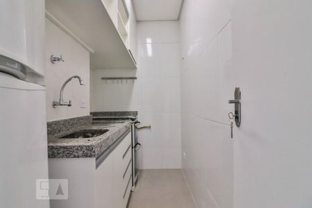 Cozinha de apartamento à venda com 2 quartos, 50m² em Vila Buarque, São Paulo
