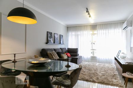 Sala de apartamento para alugar com 3 quartos, 150m² em Boqueirão, Santos