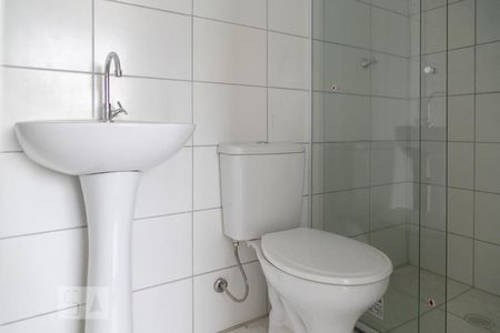 Studio para alugar com 27m², 1 quarto e sem vaga Studio para alugar com 27m², 1 quarto e sem vagaBanheiro