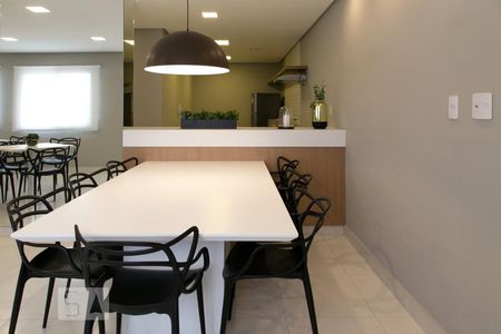 Studio para alugar com 27m², 1 quarto e sem vaga Studio para alugar com 27m², 1 quarto e sem vagaSalão de festas