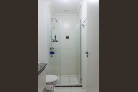 Banheiro de apartamento para alugar com 1 quarto, 40m² em Jardim do Mar, São Bernardo do Campo