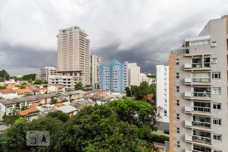 Vista de apartamento à venda com 2 quartos, 57m² em Pinheiros, São Paulo