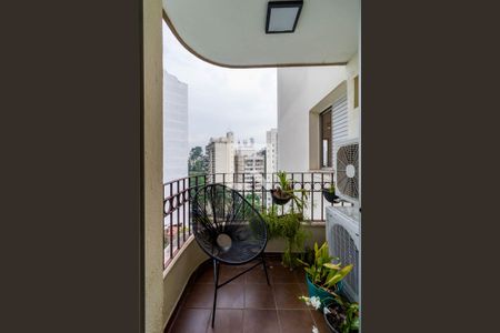 Varanda da Sala de apartamento à venda com 4 quartos, 271m² em Jardim Ampliacao, São Paulo