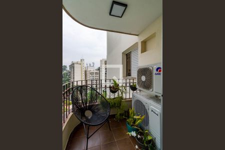 Varanda da Sala de apartamento à venda com 4 quartos, 271m² em Jardim Ampliacao, São Paulo
