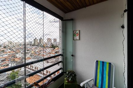 Varanda da Sala de apartamento à venda com 2 quartos, 60m² em Vila Brasílio Machado, São Paulo