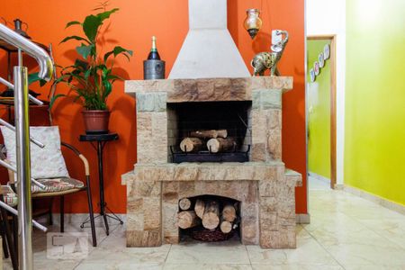 Detalhe Sala de casa à venda com 3 quartos, 300m² em Vila Leonor, São Paulo