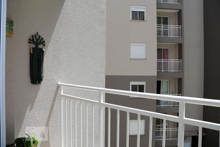 Varanda da Sala de apartamento à venda com 2 quartos, 47m² em Jardim Monte Alegre, Taboão da Serra
