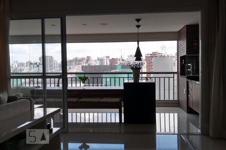 Apartamento à venda com 168m², 4 quartos e 3 vagasSala e varanda gourmet