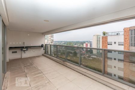 Varanda de apartamento à venda com 3 quartos, 192m² em Campo Belo, São Paulo