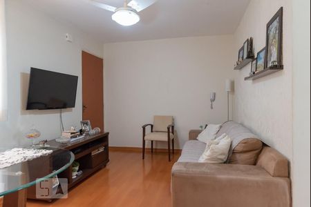 Sala de apartamento à venda com 2 quartos, 50m² em Vila Pompéia, Campinas