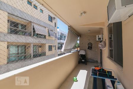 Varanda de apartamento para alugar com 2 quartos, 75m² em Recreio dos Bandeirantes, Rio de Janeiro