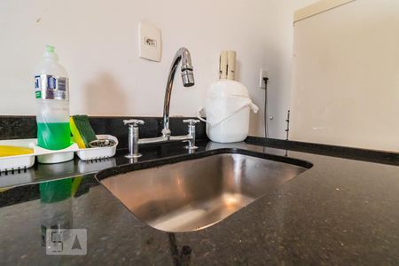 Apartamento à venda com 43m², 1 quarto e 2 vagasDetalhe da Cozinha