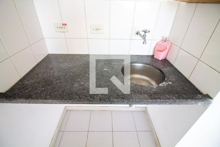 Cozinha de apartamento para alugar com 1 quarto, 40m² em Santo Amaro, São Paulo