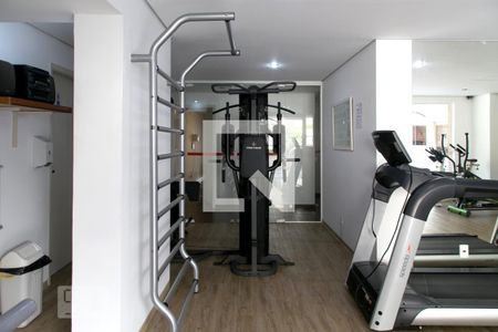 Apartamento para alugar com 43m², 1 quarto e 1 vaga Apartamento para alugar com 43m², 1 quarto e 1 vagaÁrea comum - Academia