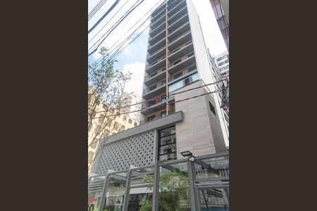 Fachada de kitnet/studio para alugar com 1 quarto, 27m² em Liberdade, São Paulo