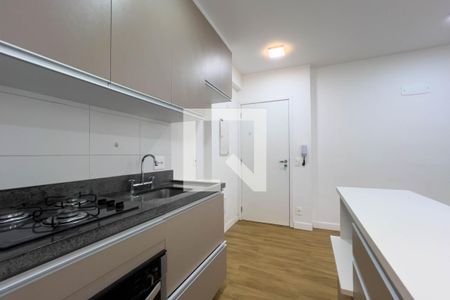 Sala e cozinha de apartamento para alugar com 2 quartos, 47m² em Vila Mariana, São Paulo