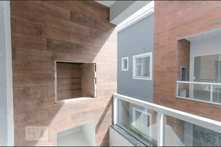 Varanda da Sala de apartamento para alugar com 2 quartos, 58m² em Ingleses do Rio Vermelho , Florianópolis