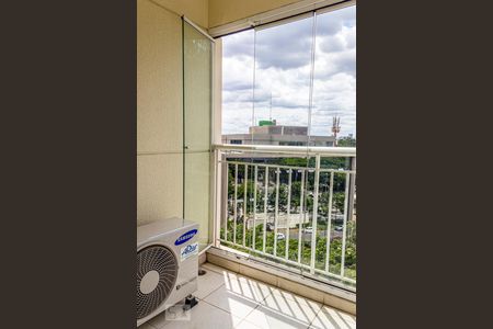 Varanda da Sala de apartamento para alugar com 2 quartos, 57m² em Vila Clementino, São Paulo