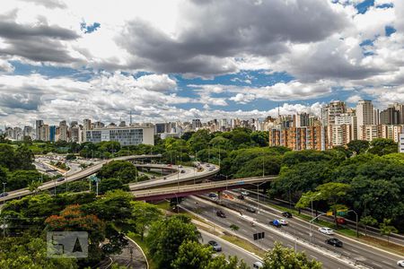Vista da Varanda da Sala de apartamento para alugar com 2 quartos, 57m² em Vila Clementino, São Paulo
