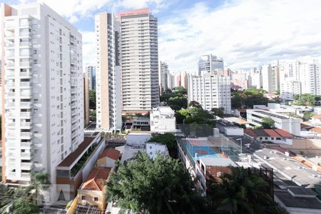 Vista da Sala de apartamento para alugar com 2 quartos, 70m² em Vila Olímpia, São Paulo