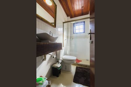 Banheiro Social 1 (1º andar) de casa de condomínio à venda com 5 quartos, 250m² em Freguesia de Jacarepaguá, Rio de Janeiro