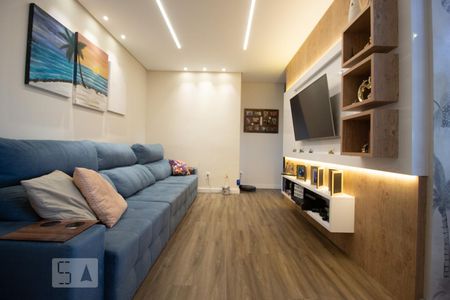 Sala de apartamento para alugar com 3 quartos, 97m² em Parque Bandeirante, Santo André