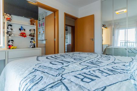 Suíte de apartamento para alugar com 3 quartos, 97m² em Parque Bandeirante, Santo André