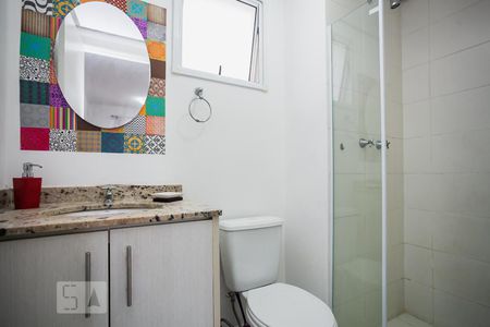 Apartamento à venda com 56m², 2 quartos e 1 vaga Apartamento à venda com 56m², 2 quartos e 1 vagaBanheiro da suíte