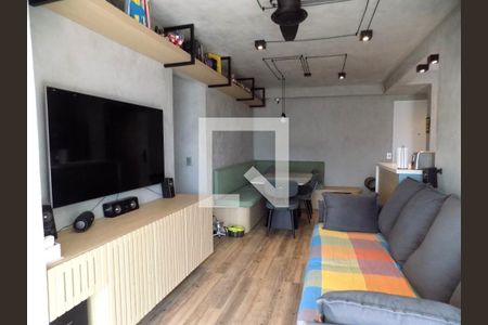 Sala de apartamento à venda com 3 quartos, 81m² em Vila Sônia, São Paulo