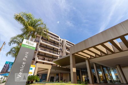 Apartamento para alugar com 26m², 1 quarto e 1 vaga Apartamento para alugar com 26m², 1 quarto e 1 vagaFachada