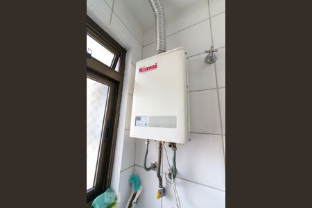 Área de serviço - aquecedor à gás de apartamento à venda com 4 quartos, 134m² em Vila Progresso, Guarulhos