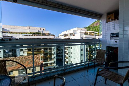 Varanda gourmet de apartamento à venda com 3 quartos, 83m² em Charitas, Niterói