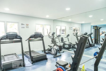 Apartamento para alugar com 35m², 1 quarto e 1 vaga Apartamento para alugar com 35m², 1 quarto e 1 vagaÁrea comum - Academia