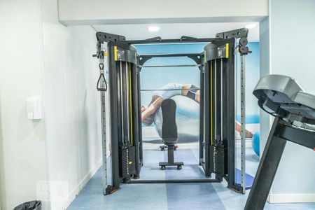 Apartamento para alugar com 35m², 1 quarto e 1 vaga Apartamento para alugar com 35m², 1 quarto e 1 vagaÁrea comum - Academia