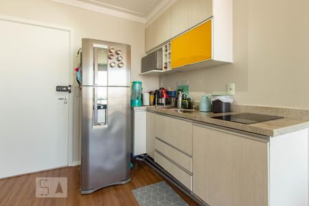 Cozinha de kitnet/studio para alugar com 1 quarto, 35m² em Real Parque, São Paulo