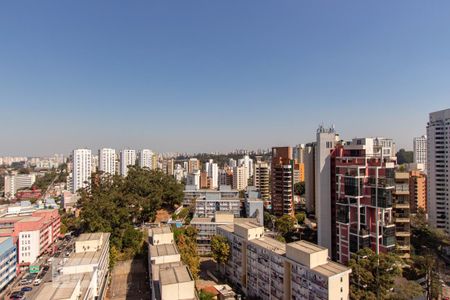 Vista de kitnet/studio para alugar com 1 quarto, 35m² em Real Parque, São Paulo
