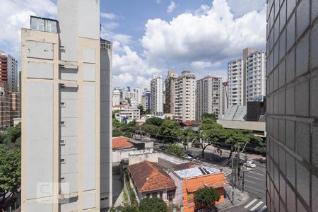 Vista da Sala de apartamento para alugar com 1 quarto, 50m² em Funcionários, Belo Horizonte