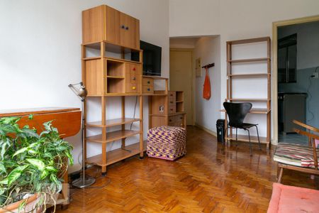 Sala de apartamento para alugar com 1 quarto, 69m² em Bela Vista, São Paulo