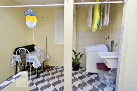 Casa à venda com 60m², 2 quartos e sem vagaDetalhe da area de serviço