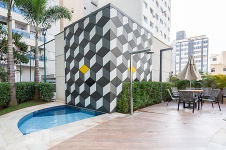 Apartamento para alugar com 50m², 1 quarto e 1 vagaÁrea comum - Piscina do térreo