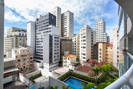 Apartamento para alugar com 50m², 1 quarto e 1 vagaVista da Sacada da Sala