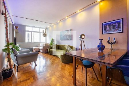 Sala de apartamento para alugar com 3 quartos, 115m² em Cerqueira César, São Paulo