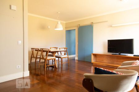 Sala de apartamento à venda com 2 quartos, 80m² em Indianópolis, São Paulo