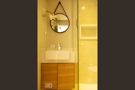 Lavabo/Banheiro de apartamento à venda com 2 quartos, 80m² em Indianópolis, São Paulo