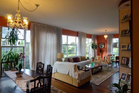 Sala de apartamento à venda com 4 quartos, 200m² em Botafogo, Rio de Janeiro