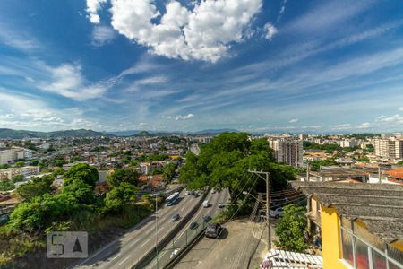 Área comum - Vista do Terraço de kitnet/studio para alugar com 1 quarto, 30m² em Água Santa, Rio de Janeiro