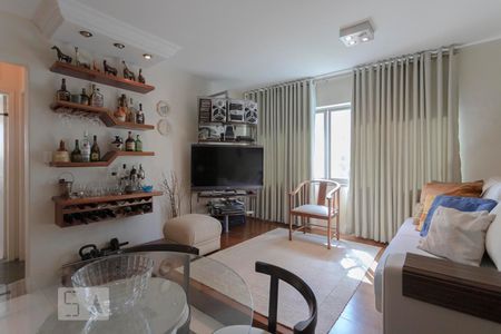 Sala de apartamento à venda com 1 quarto, 55m² em Bela Vista, São Paulo
